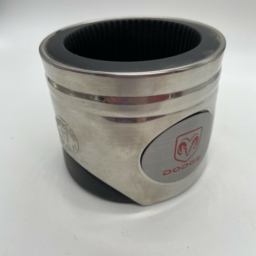 Motorhead Dodge Piston Coozie Stainless Steel Insulated Can Doozie